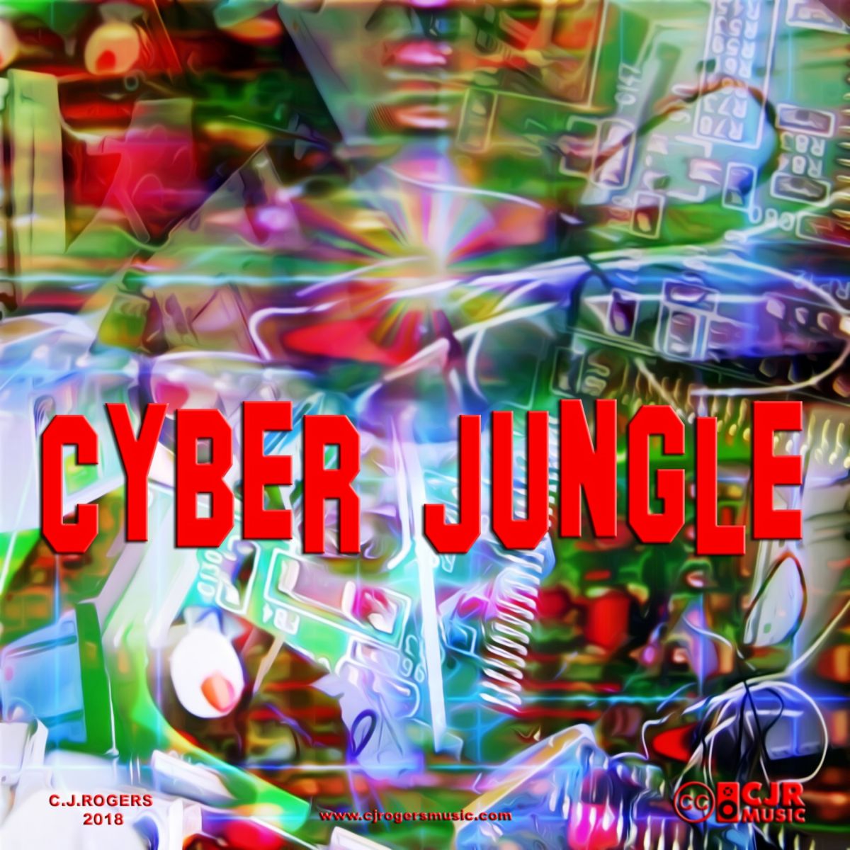 Cyber Jungle - Fullsize Cover Art