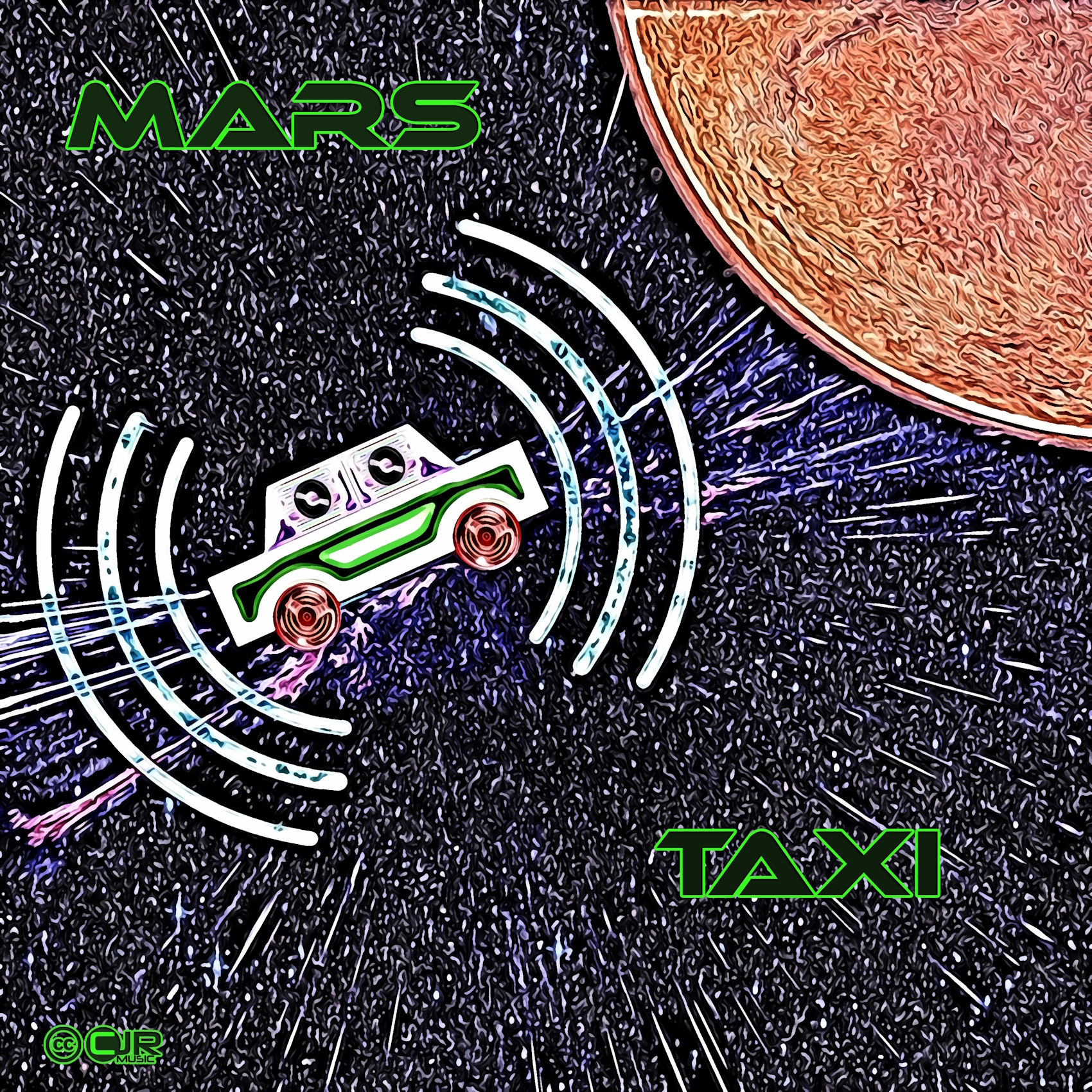 Mars Taxi - Fullsize Cover Art